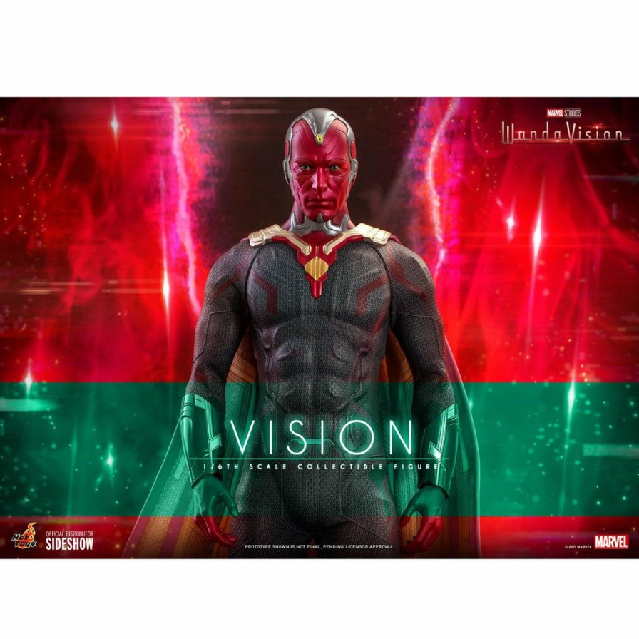 Movies / Tv / Sports * | Pre-Orders Hot Toys Tv Masterpiece 1/6 Scale Figure Vision (Wandavision)