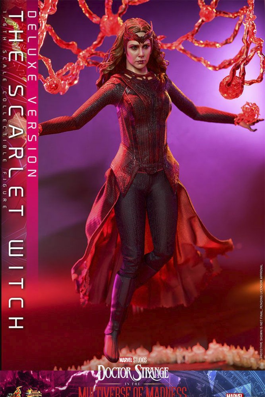 1/6 Scale * | Hot Toys 1/6 Scale Figure The Scarlet Witch (Deluxe Version) Doctor Strange In The Multiverse Of Madness