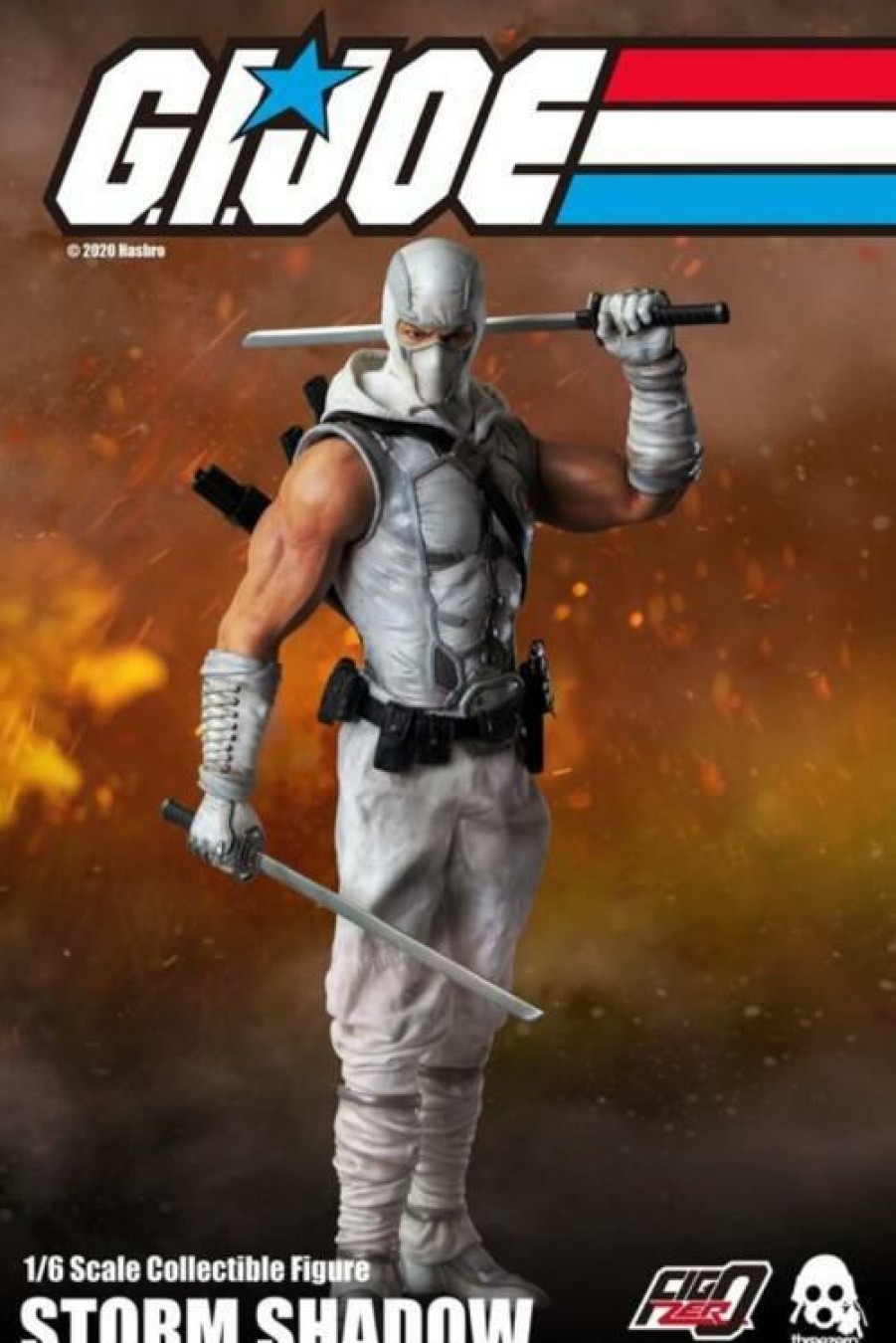 Movies / Tv / Sports * | Threezero X Hasbro G.I. Joe 1/6 Scale Collectible Figure Storm Shadow Movies / Tv / Sports