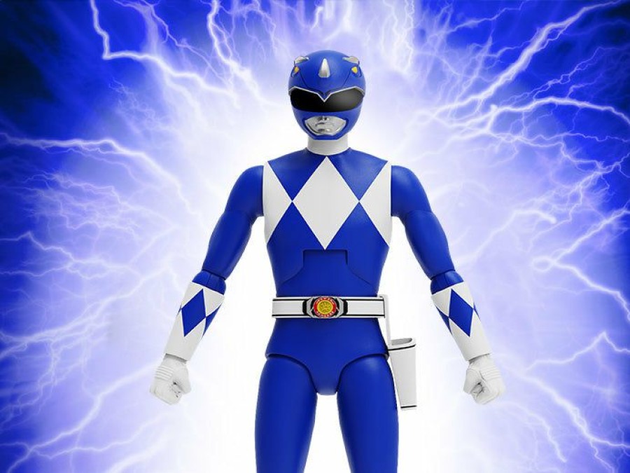 Movies / Tv / Sports * | Super 7 Mighty Morphin Power Rangers Ultimates Blue Ranger