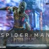 Movies / Tv / Sports * | Comics Hot Toys Movie Masterpiece 1/6 Scale Figure Spider-Man (Black & Gold Suit) Spider-Man: No Way Home