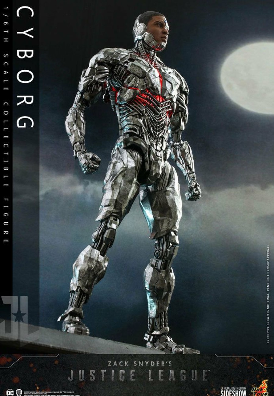 1/6 Scale * | Hot Toys Movie Masterpiece 1/6 Scale Figure Zack Snyder'S Justice League Cyborg