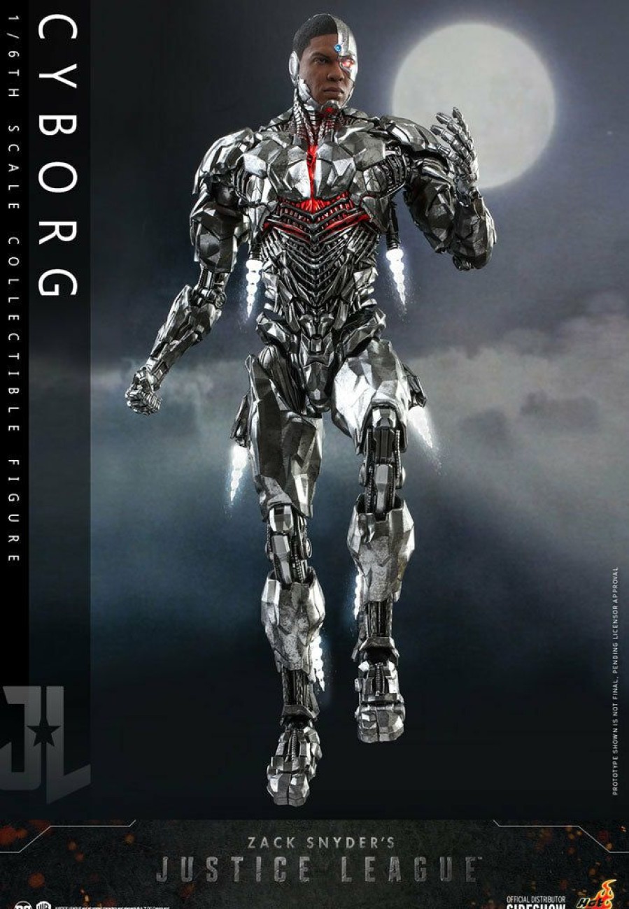 1/6 Scale * | Hot Toys Movie Masterpiece 1/6 Scale Figure Zack Snyder'S Justice League Cyborg