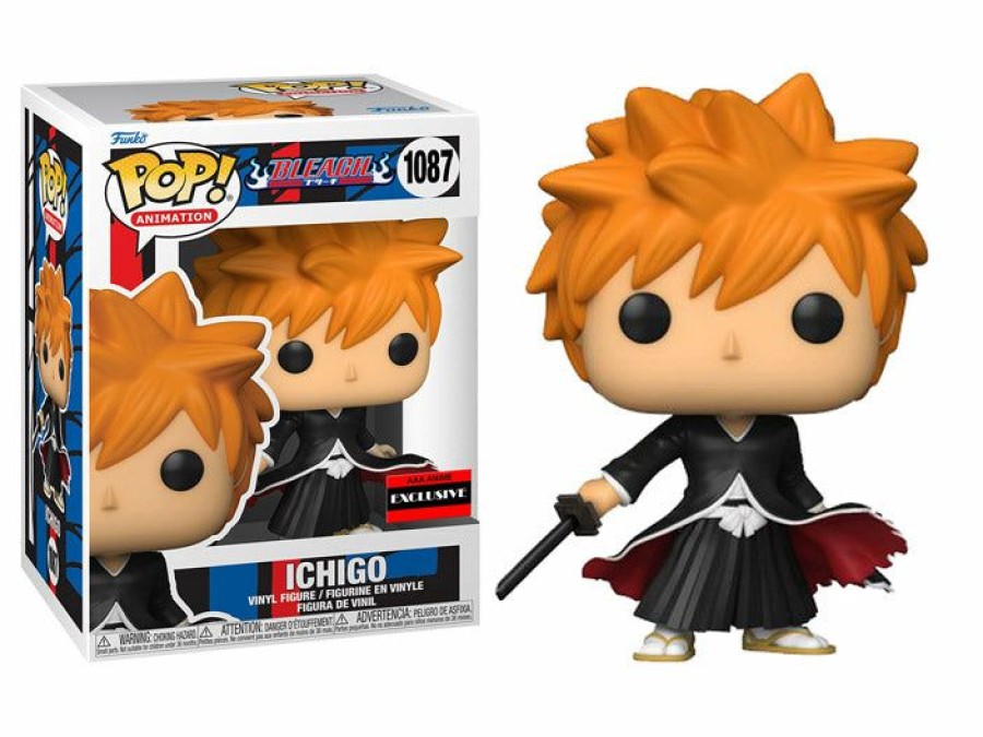 Funko * | Funko Pop! Animation Bleach Ichigo (Bankai Tensa Zangetsu) Aaa Anime Exclusive New Arrivals