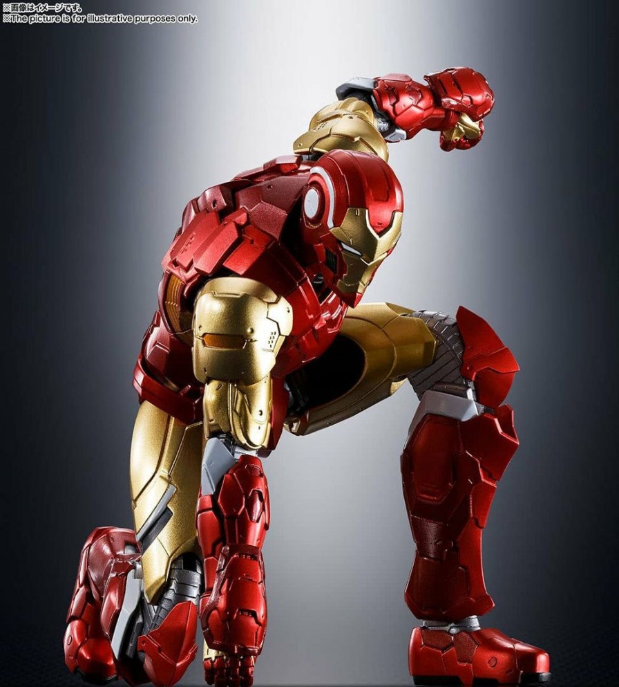 Comics * | Bandai New Arrivals S.H.Figuarts Tech-On Avengers Iron Man