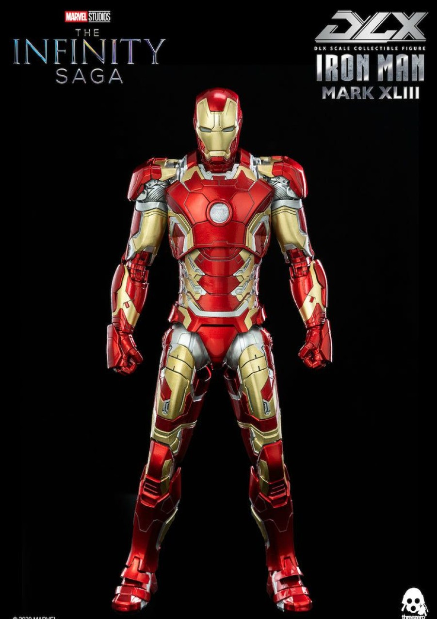 Movies / Tv / Sports * | Threezero Avengers Infinity Saga Dlx Iron Man Mark 43 1/12 Scale Comics