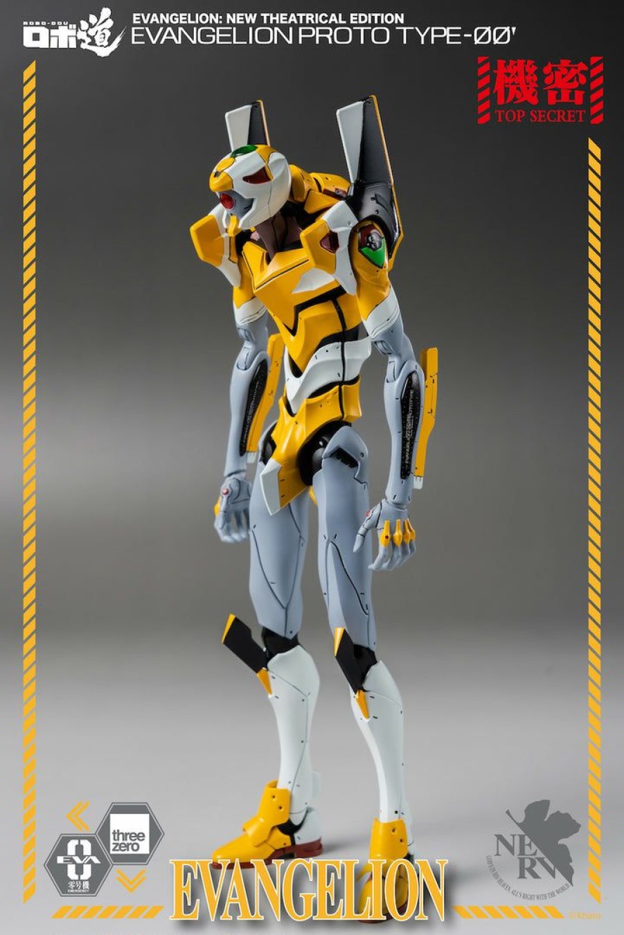 1/6 Scale * | Pre-Orders Threezero Evangelion: New Theatrical Edition Robo-Dou Evangelion Proto Type-00