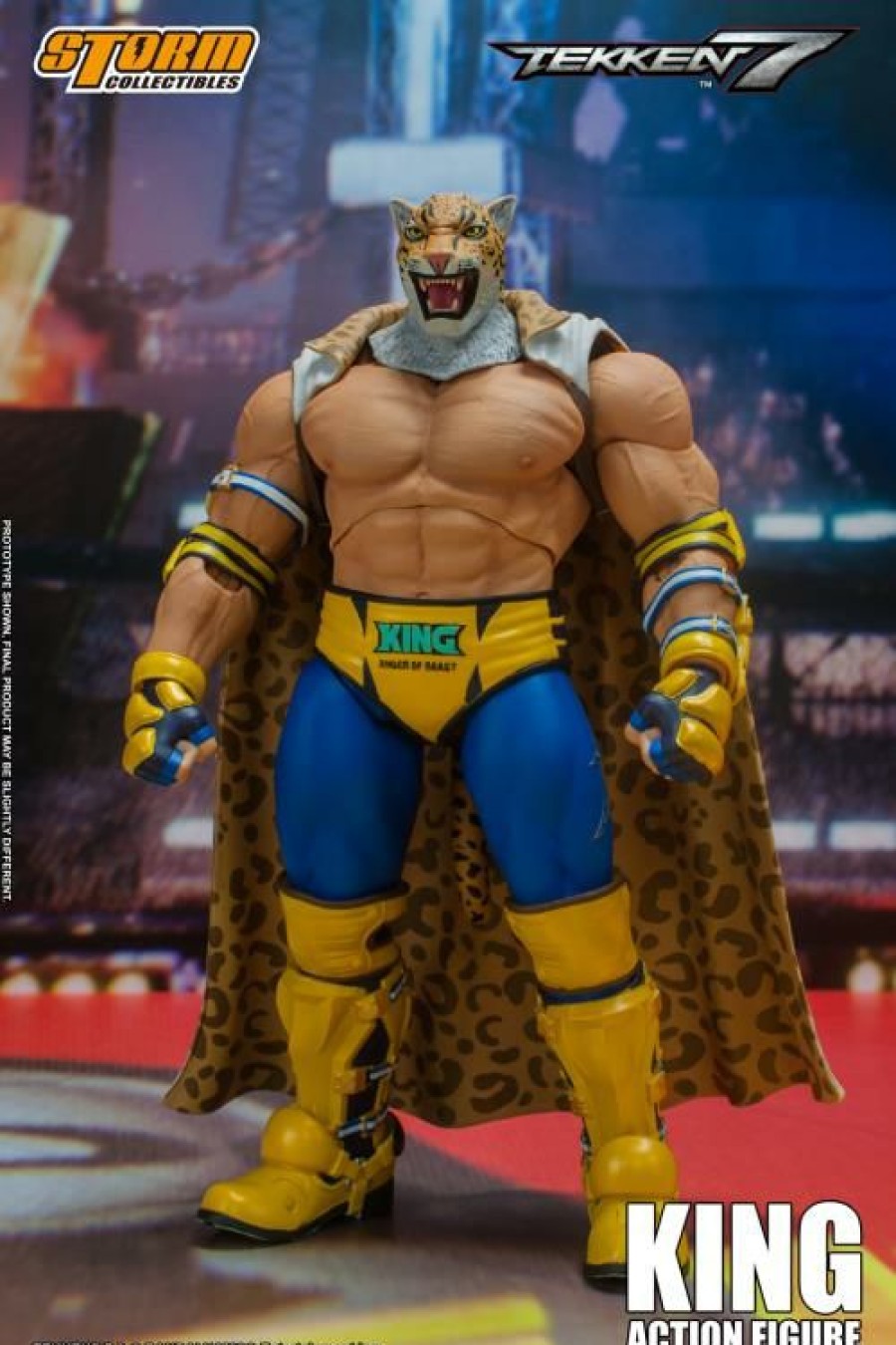 Video Games * | Pre-Orders Storm Collectibles Tekken 7 King 1/12 Scale Figure