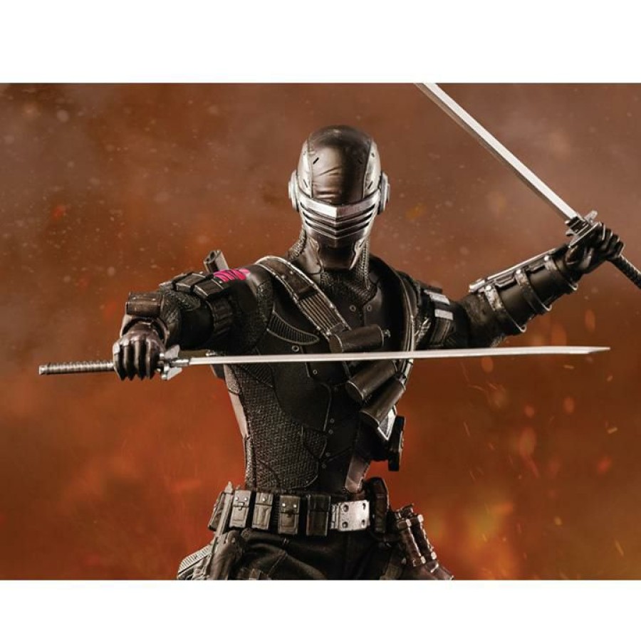 Movies / Tv / Sports * | Threezero X Hasbro G.I. Joe 1/6 Scale Collectible Figure Snake Eyes