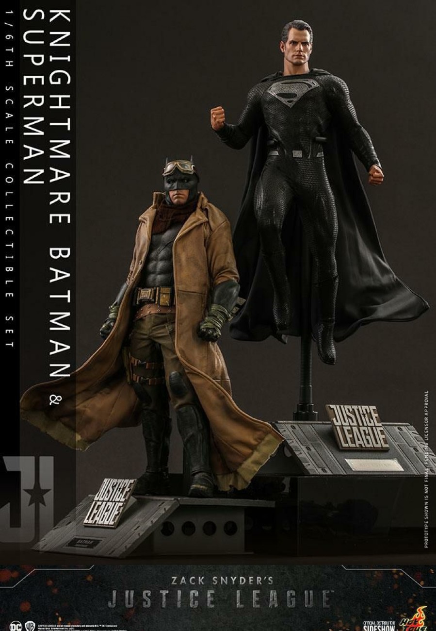 1/6 Scale * | Pre-Orders Hot Toys Movie Masterpiece 1/6 Scale Figure Zack Snyder'S Justice League Knightmare Batman And Superman