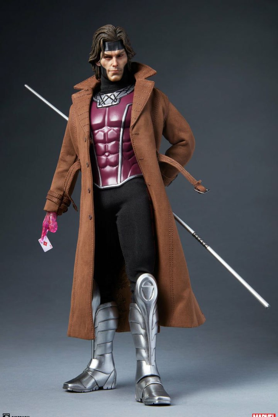 Movies / Tv / Sports * | Sideshow Marvel Gambit Deluxe Sixth Scale Figure New Arrivals