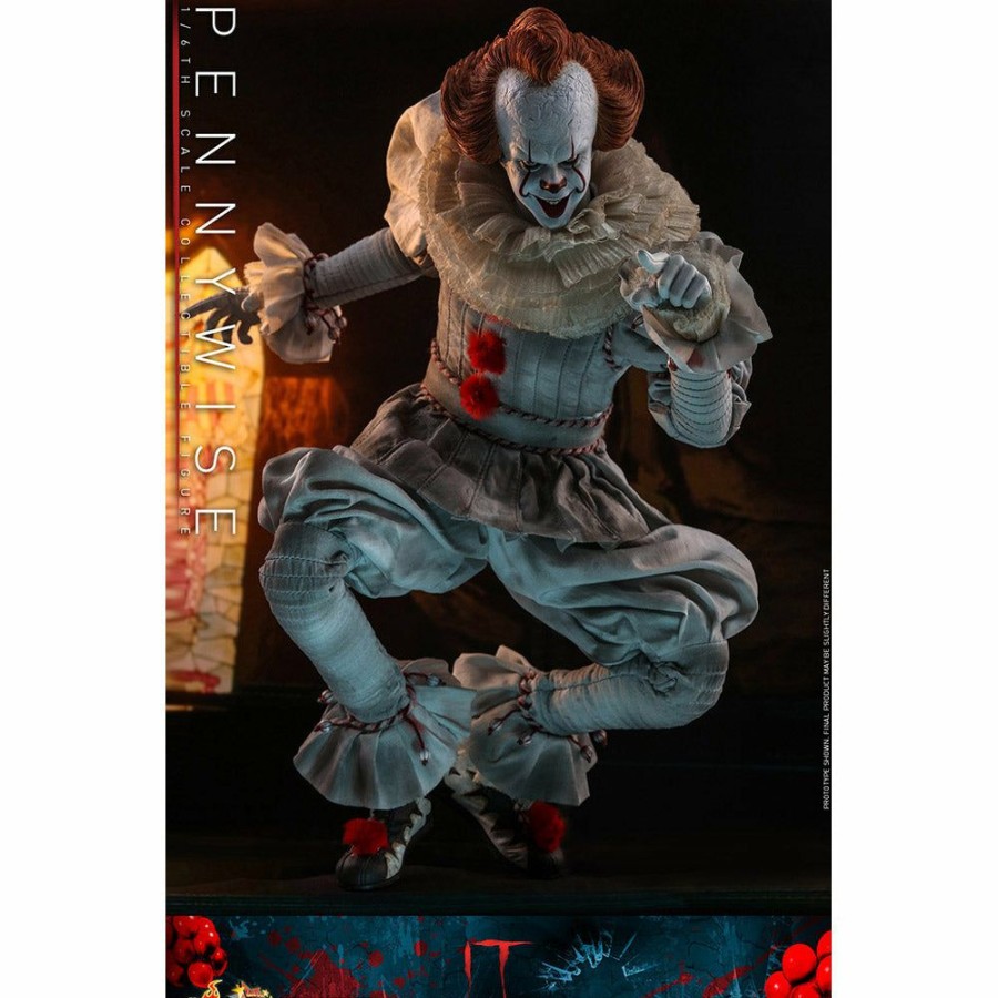 Movies / Tv / Sports * | Movies / Tv / Sports Hot Toys Movie Masterpiece 1/6 Scale Figure It Chapter Two Pennywise