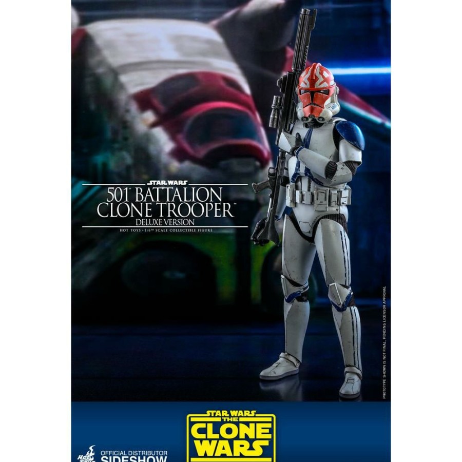 Movies / Tv / Sports * | Movies / Tv / Sports Hot Toys Tv Masterpiece 1/6 Scale Figure 501St Battalion Clone Trooper Deluxe (The Clone Wars)