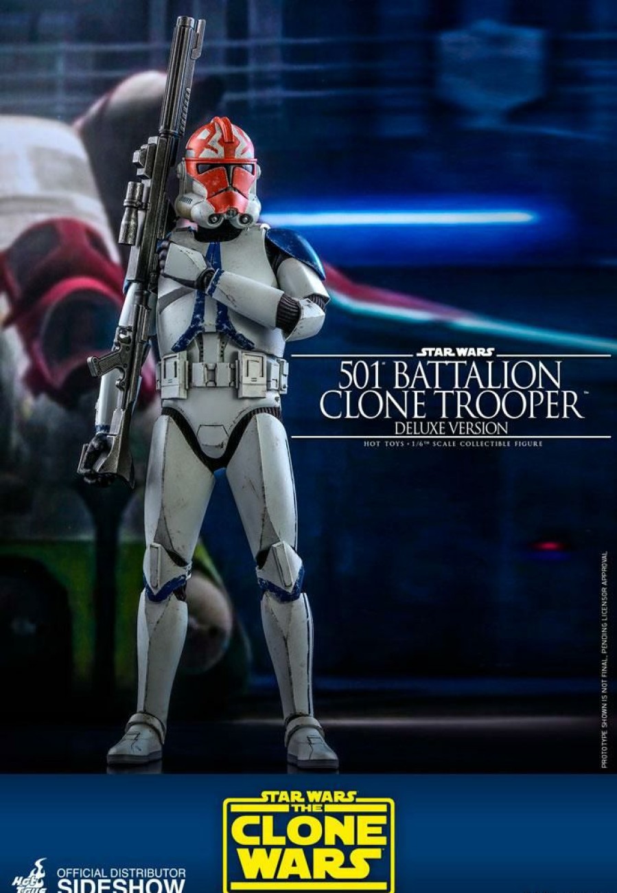 Movies / Tv / Sports * | Movies / Tv / Sports Hot Toys Tv Masterpiece 1/6 Scale Figure 501St Battalion Clone Trooper Deluxe (The Clone Wars)