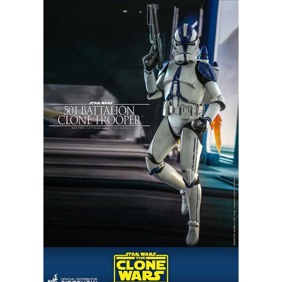 Movies / Tv / Sports * | Movies / Tv / Sports Hot Toys Tv Masterpiece 1/6 Scale Figure 501St Battalion Clone Trooper (The Clone Wars)