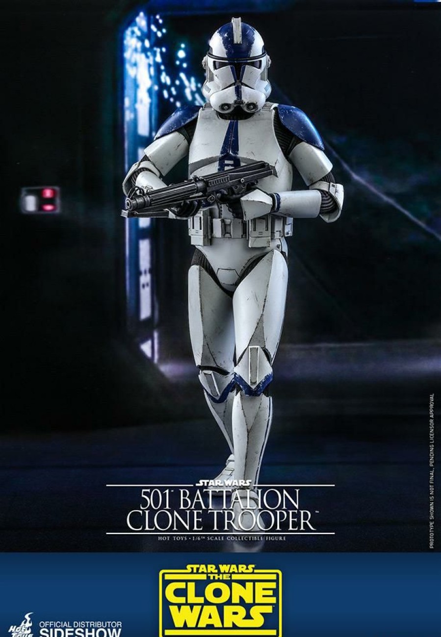 Movies / Tv / Sports * | Movies / Tv / Sports Hot Toys Tv Masterpiece 1/6 Scale Figure 501St Battalion Clone Trooper (The Clone Wars)