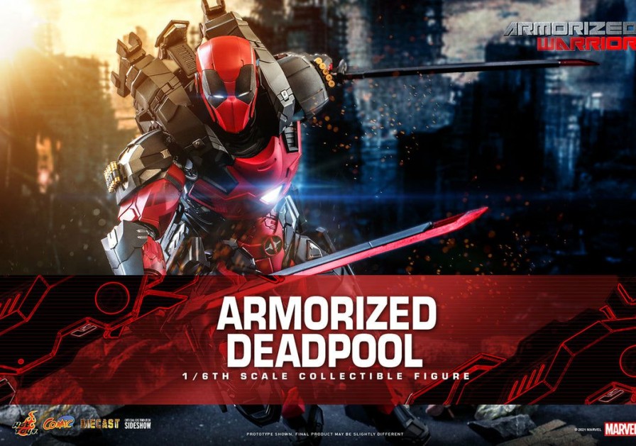 1/6 Scale * | Pre-Orders Hot Toys Comic Masterpiece 1/6 Scale Figure Armorized Deadpool