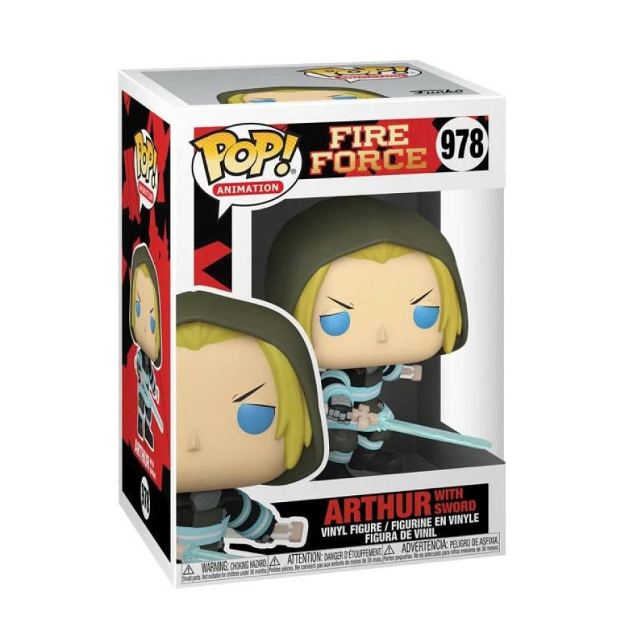 Funko * | Funko Pop! Animation Fire Force Arthur W/ Sword Pre-Orders