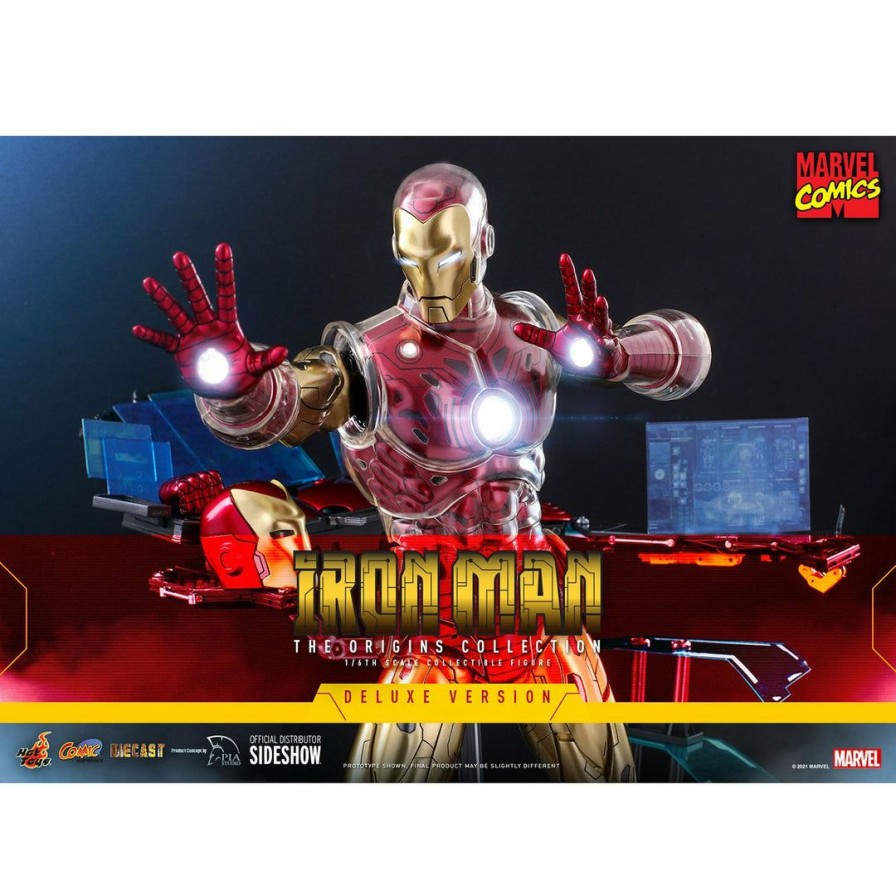 1/6 Scale * | Hot Toys Comics Masterpiece Series Diecast Iron Man (Deluxe) Pre-Orders