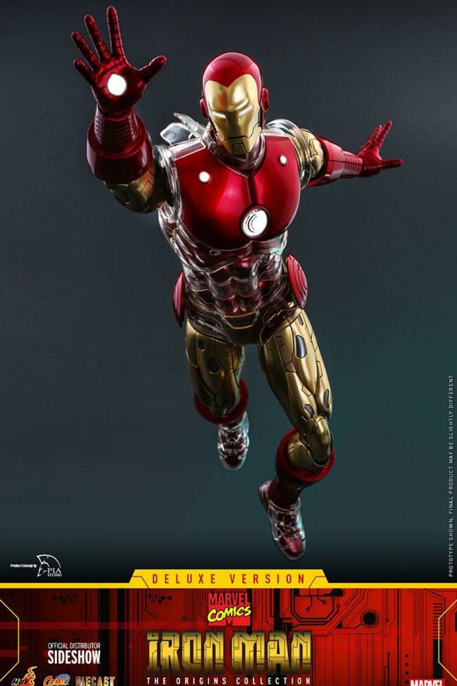 1/6 Scale * | Hot Toys Comics Masterpiece Series Diecast Iron Man (Deluxe) Pre-Orders