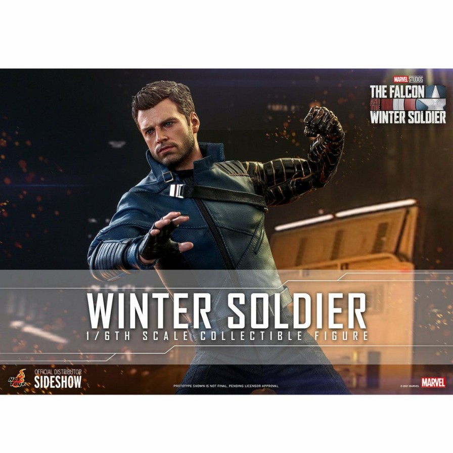 Movies / Tv / Sports * | Hot Toys Tv Masterpiece 1/6 Scale Figure The Winter Soldier (The Falcon And The Winter Soldier)