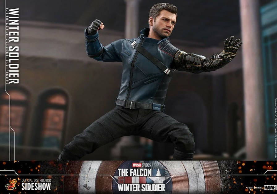 Movies / Tv / Sports * | Hot Toys Tv Masterpiece 1/6 Scale Figure The Winter Soldier (The Falcon And The Winter Soldier)