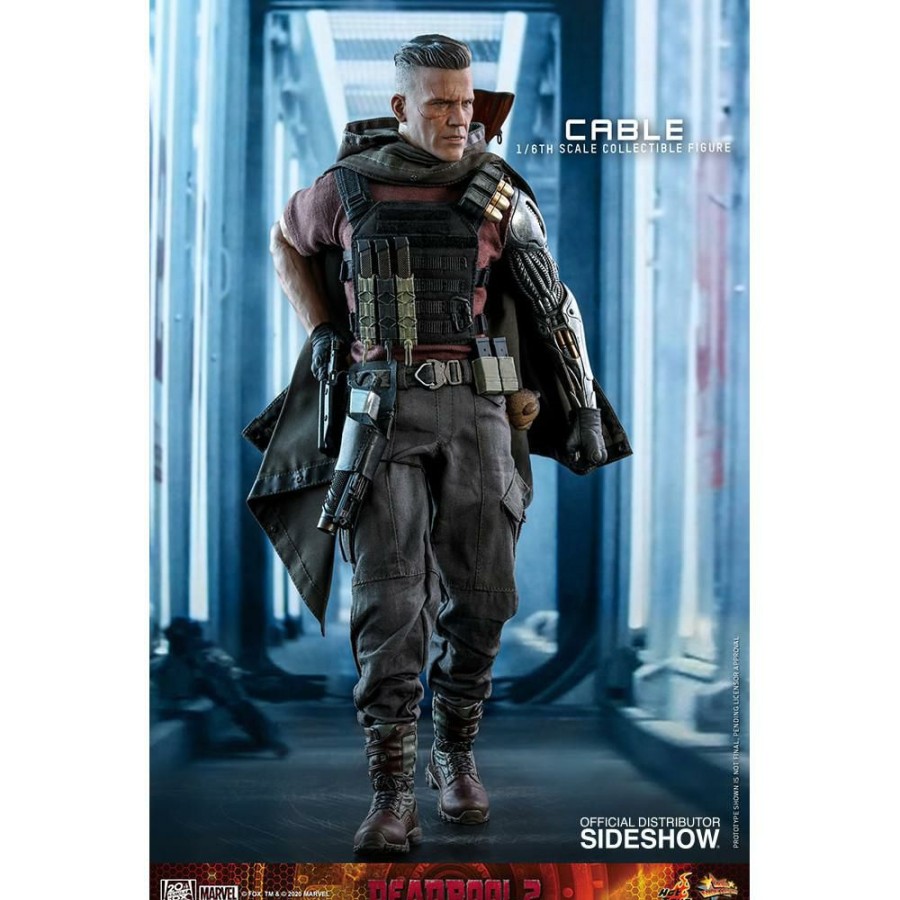 Movies / Tv / Sports * | Hot Toys Movie Masterpiece 1/6 Scale Figure Cable Special Edition (Deadpool 2)