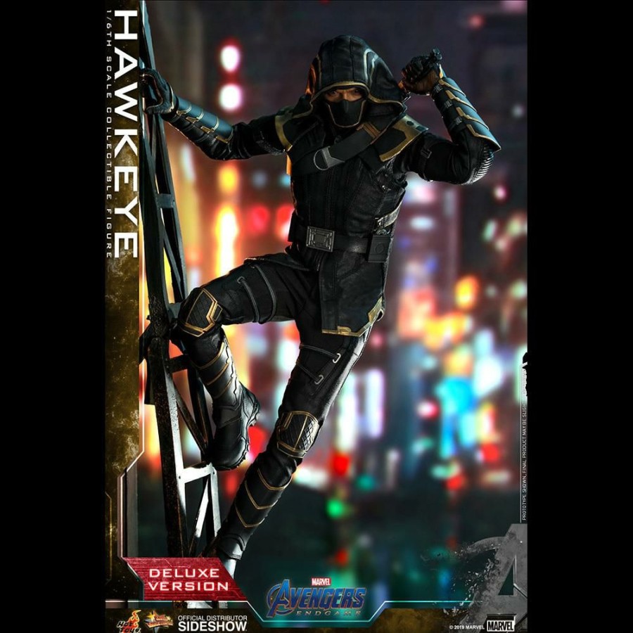 Movies / Tv / Sports * | Comics Hot Toys Movie Masterpiece 1/6 Scale Figure Hawkeye Deluxe Version (Avengers: Endgame)