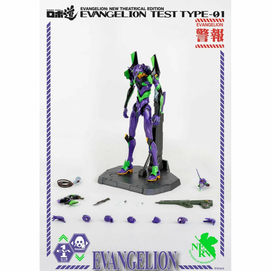 1/6 Scale * | New Arrivals Threezero Evangelion: New Theatrical Edition Robo-Dou Evangelion Test Type-01