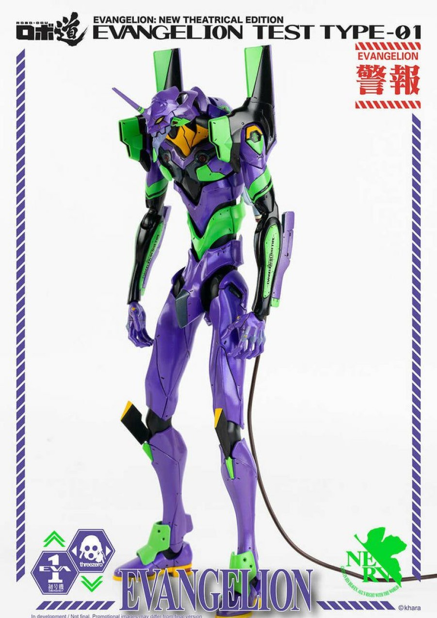 1/6 Scale * | New Arrivals Threezero Evangelion: New Theatrical Edition Robo-Dou Evangelion Test Type-01