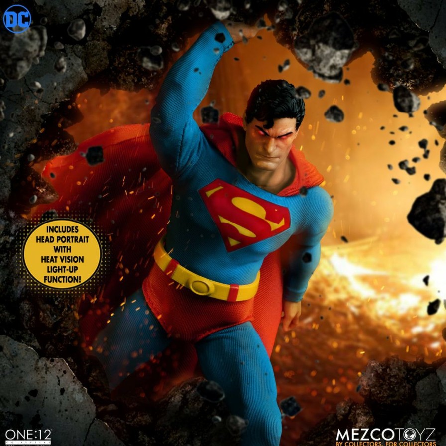 Comics * | Mezco Toys One:12 Collective Dc Universe Superman: Man Of Steel Edition Pre-Orders