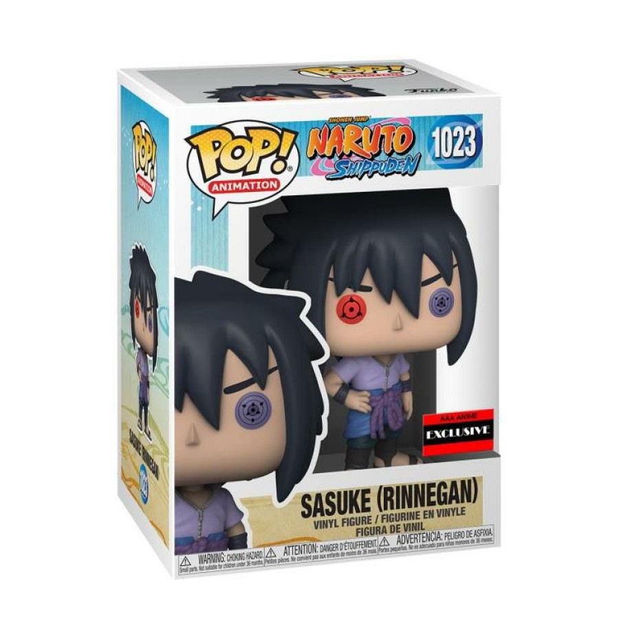 Funko * | Funko Pop! Animation Naruto Sasuke Uchiha (Rinnegan) Aaa Anime Exclusive