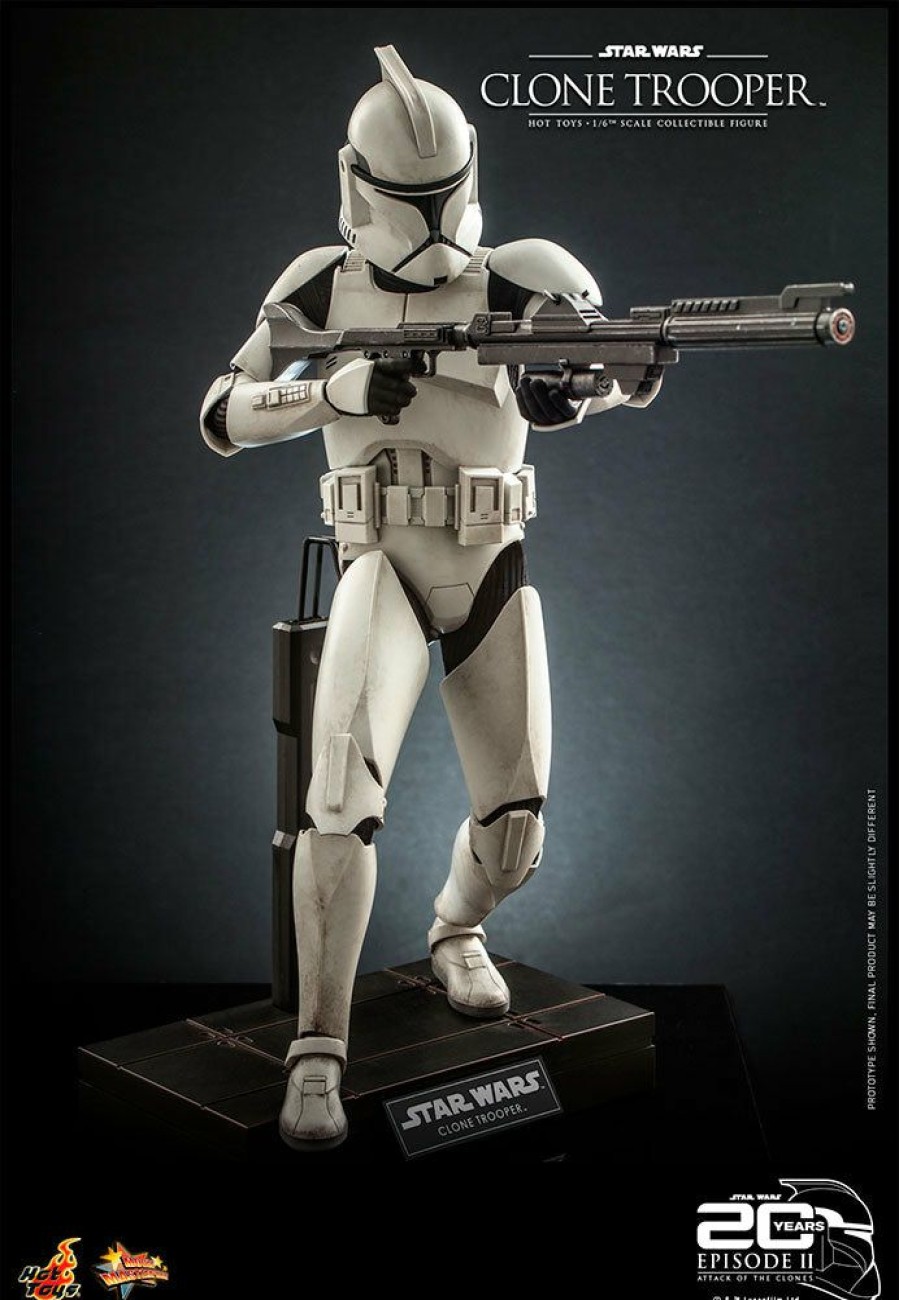 Movies / Tv / Sports * | Hot Toys 1/6 Scale Figure Clone Trooper (Star Wars: Episode Ii: Attack Of The Clones)