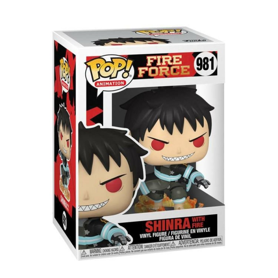 Funko * | Funko Pop! Animation Fire Force Shinra W/ Fire