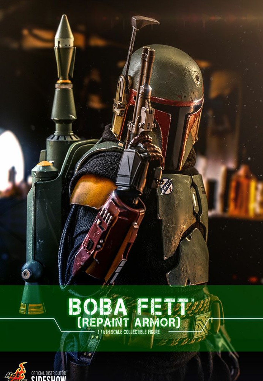 Movies / Tv / Sports * | Pre-Orders Hot Toys 1/6 Scale Television Masterpiece Series The Mandalorian Boba Fett (Repaint Armor)