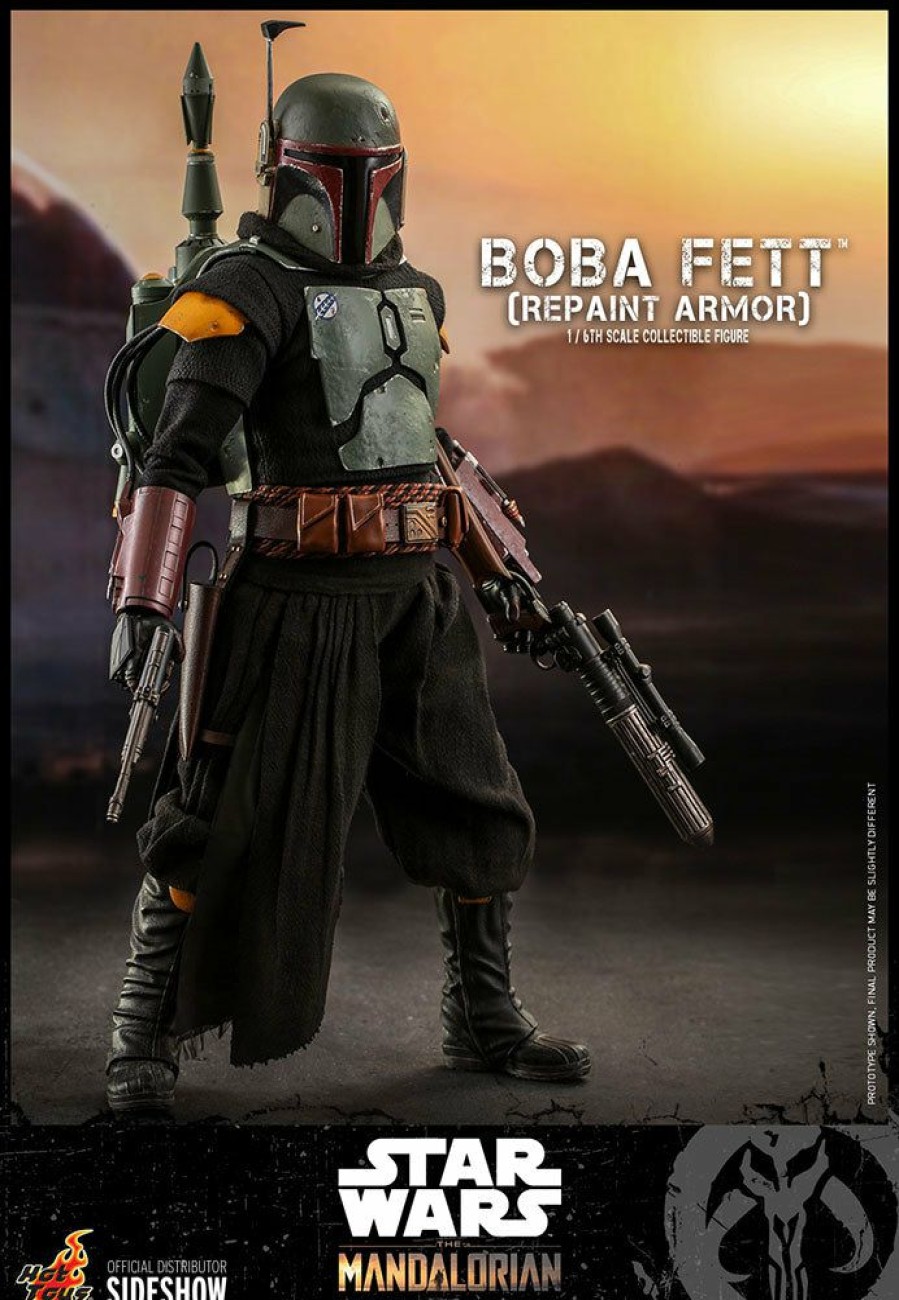 Movies / Tv / Sports * | Pre-Orders Hot Toys 1/6 Scale Television Masterpiece Series The Mandalorian Boba Fett (Repaint Armor)