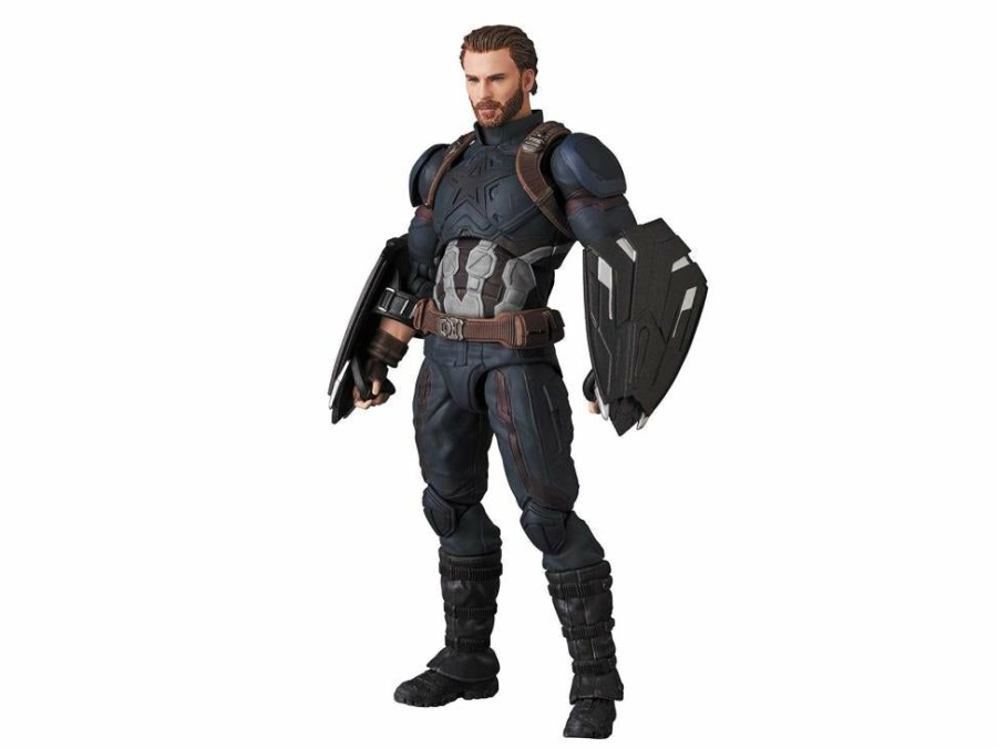 Movies / Tv / Sports * | Avengers: Infinity War Mafex No.122 Captain America Comics