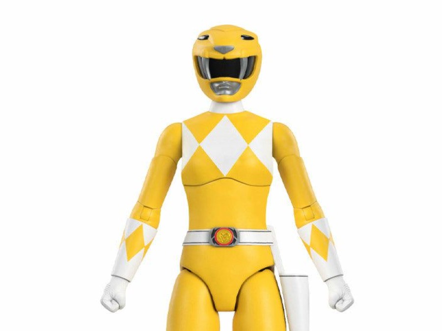 Movies / Tv / Sports * | Super 7 Pre-Orders Mighty Morphin Power Rangers Ultimates Yellow Ranger