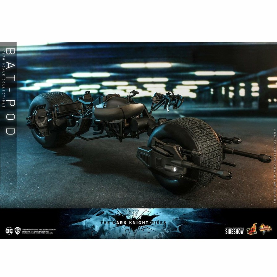 1/6 Scale * | New Arrivals Hot Toys Movie Masterpiece 1/6 Scale Figure The Dark Knight Rises Batpod