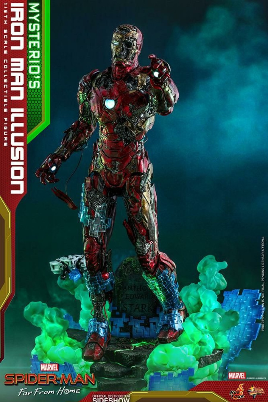 1/6 Scale * | Hot Toys Movie Masterpiece 1/6 Scale Figure Mysterio'S Iron Man Illusion (Spider-Man: Far From Home) Pre-Orders