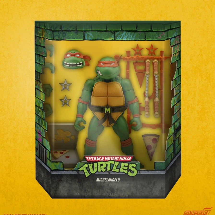 Comics * | Super 7 Tmnt Ultimates Michelangelo Sale