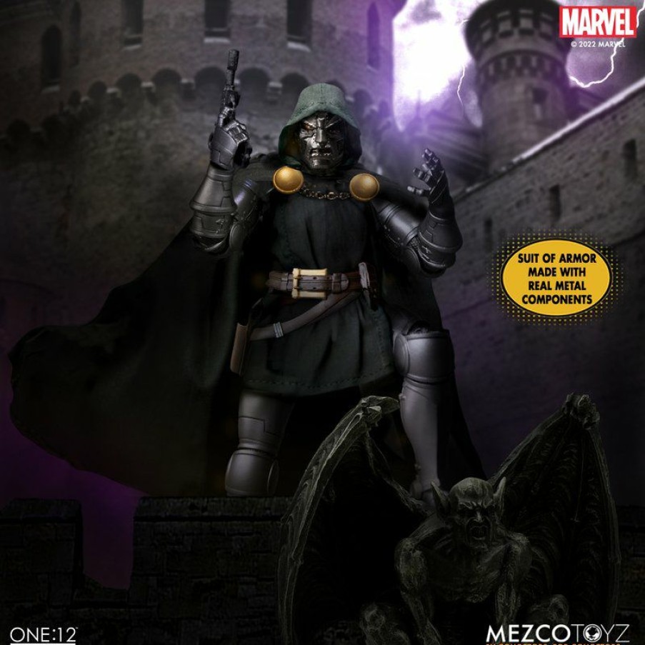 Comics * | Mezco Toys One:12 Collective Marvel Universe Doctor Doom