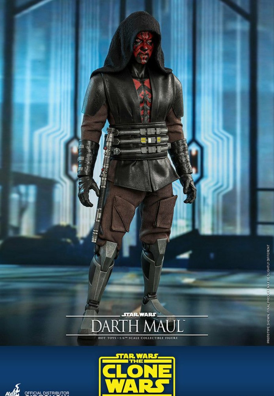 Movies / Tv / Sports * | Hot Toys Television Masterpiece 1/6 Scale Figure Darth Maul (The Clone Wars)