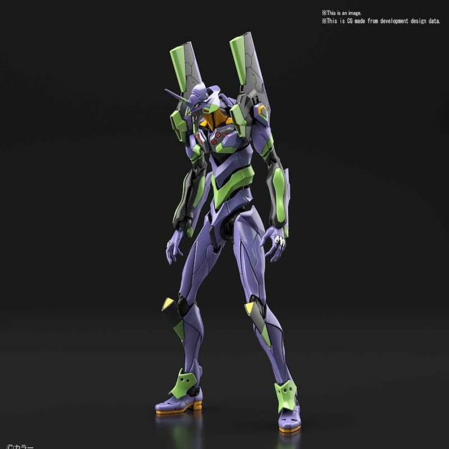 Gundam * | Bandai Rg Evangelion Evangelion Eva-01 Unit-01 Dx W/ Platform Set