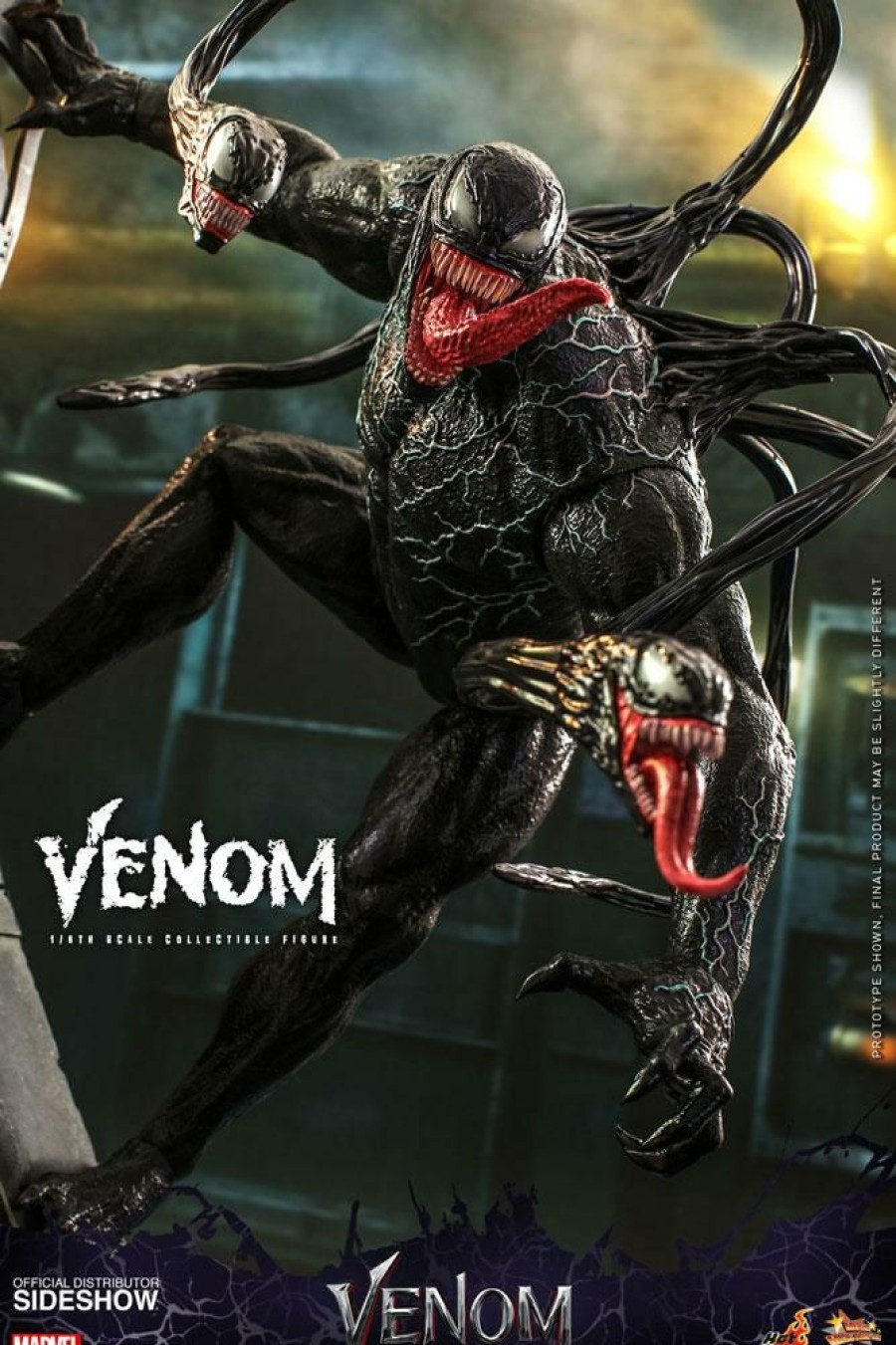 Movies / Tv / Sports * | Hot Toys Movie Masterpiece 1/6 Scale Figure Venom Comics