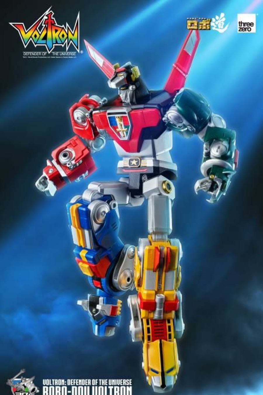 1/6 Scale * | Threezero Voltron: Defender Of The Universe Robo-Dou Voltron