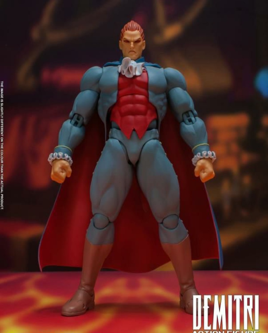 Video Games * | Storm Collectibles Darkstalkers Demitri Maximoff 1/12 Scale Figure Video Games