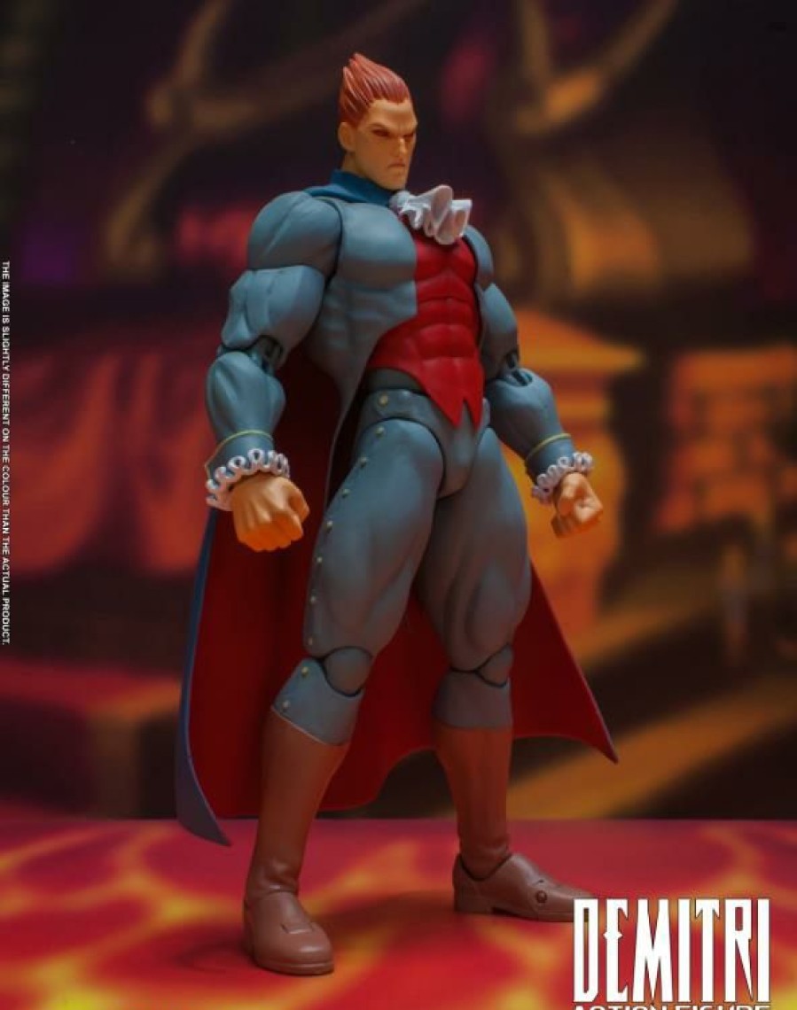 Video Games * | Storm Collectibles Darkstalkers Demitri Maximoff 1/12 Scale Figure Video Games