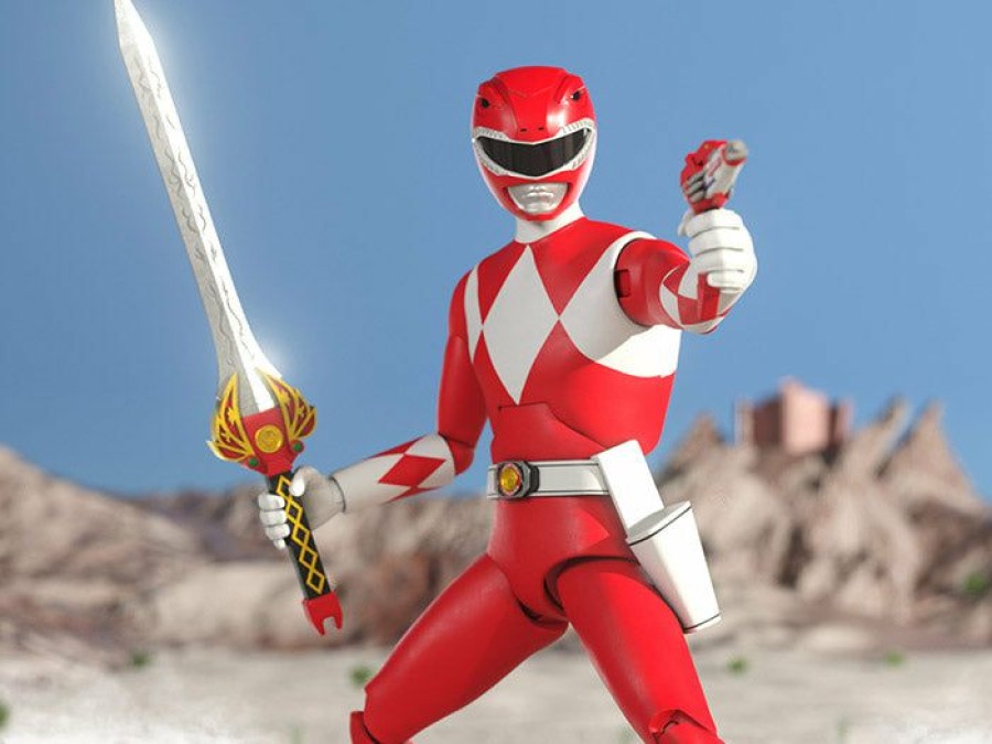 Movies / Tv / Sports * | Super 7 Pre-Orders Mighty Morphin Power Rangers Ultimates Red Ranger