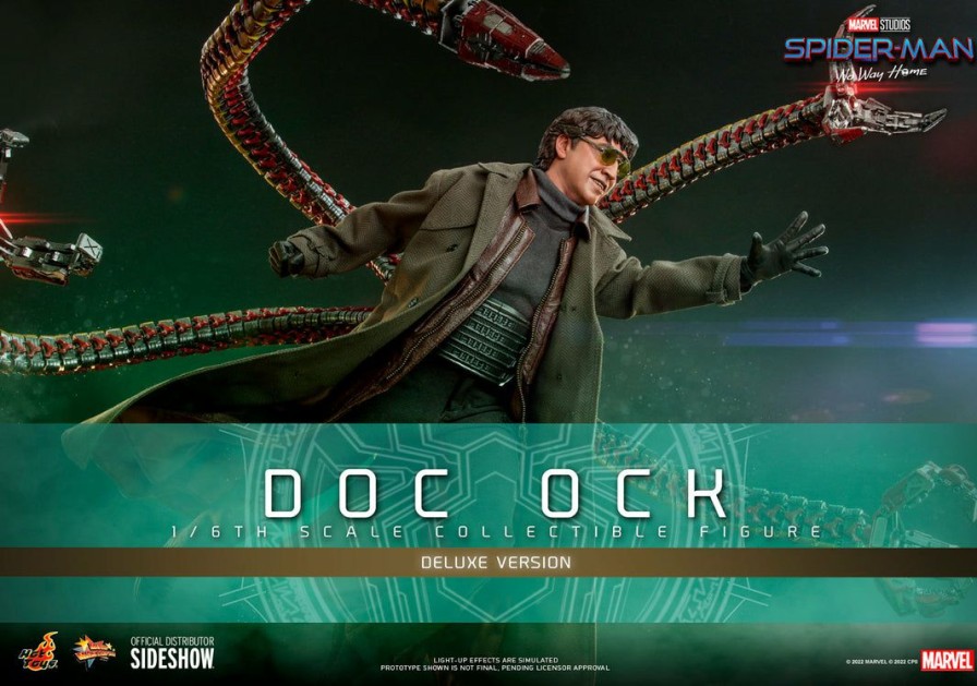 Movies / Tv / Sports * | Hot Toys Movie Masterpiece 1/6 Scale Figure Doc Ock (Spider-Man: No Way Home) (Deluxe Version) Pre-Orders